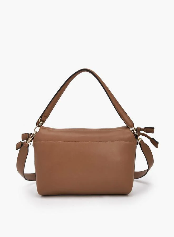 سيليست Solid Crossbody Bag with Detachable Strap